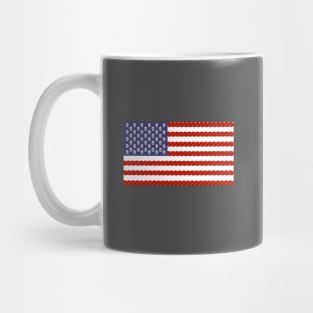 Wrestling USA Flag Full Mug
